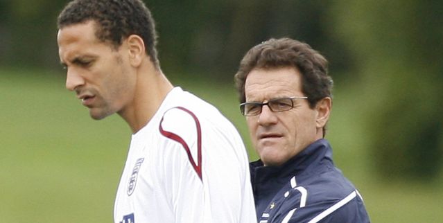 rioferdinandandenglandcoachfabiocapello